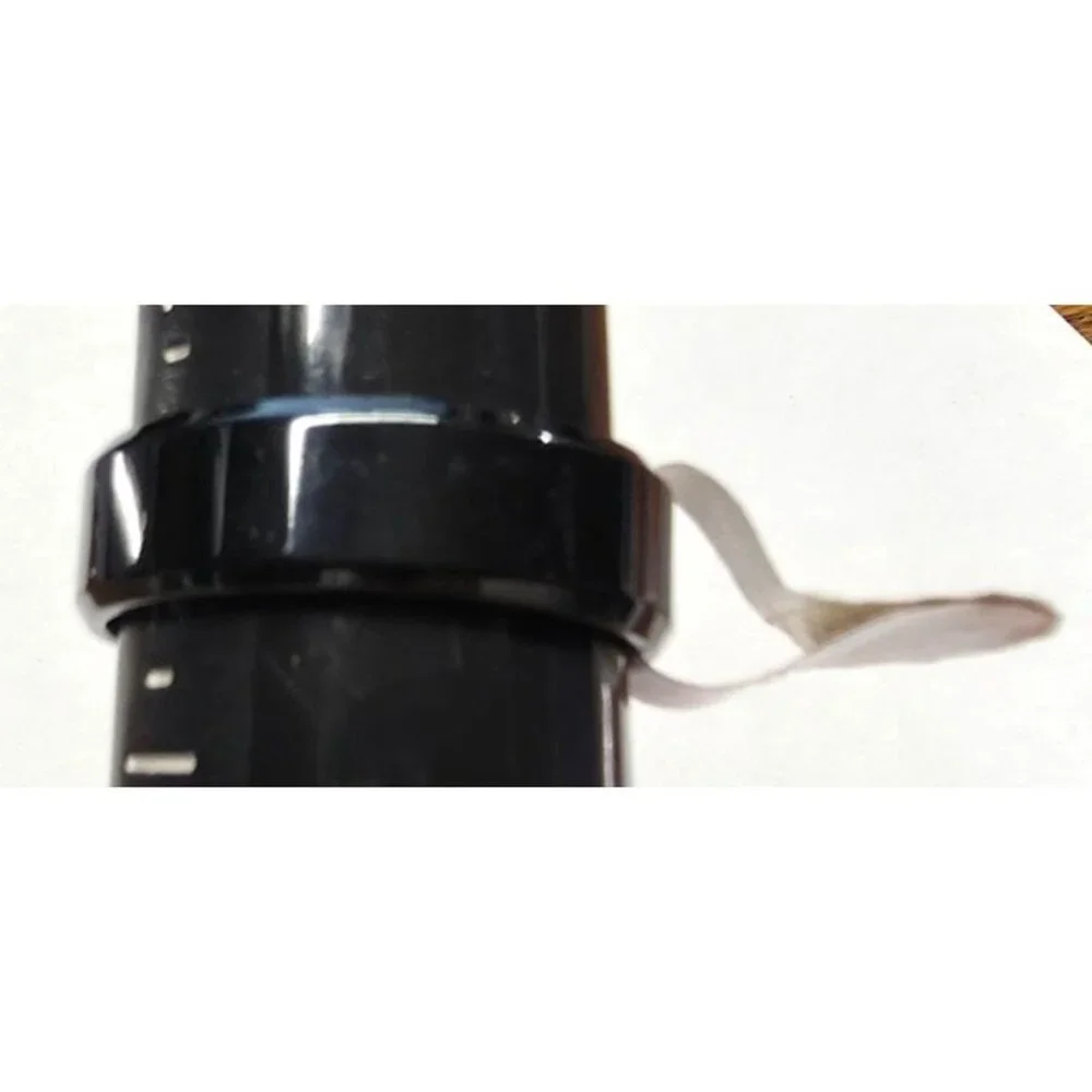 New w Tag Big Mens Black Band Ring Size 14 Sleek‎ Thumb Polished Wedding Shiny